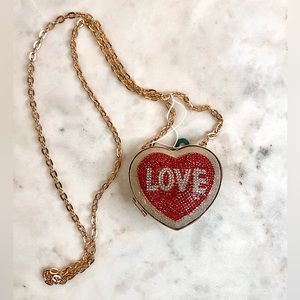 New Crystals girls mini bag LOVE